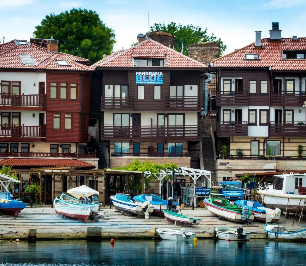 Panorama Blue Family Hotel And Free Parking Nesebar Bagian luar foto